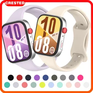 Silicone Band Strap for Huawei Watch Fit 4 / Fit 4 Pro /Huawei Watch Fit 3 Polos Warna Slim Sport Silikon Wristband Tali Pengganti Rubber Belt Bracelet Accessories Tali Jam Tangan Smartwatch for Huawei Fit 4/Fit 3