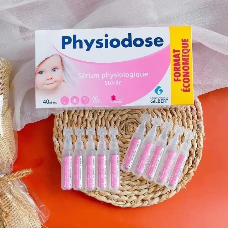 Nước muối Physiodose Pháp