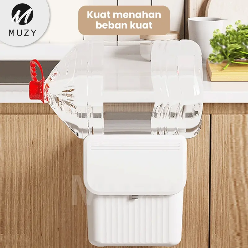 Muzy Tempat Sampah Gantung Tong Sampah Dapur Tempat Sampah Kamar Mandi Tong Sampah Plastik HSB640 2