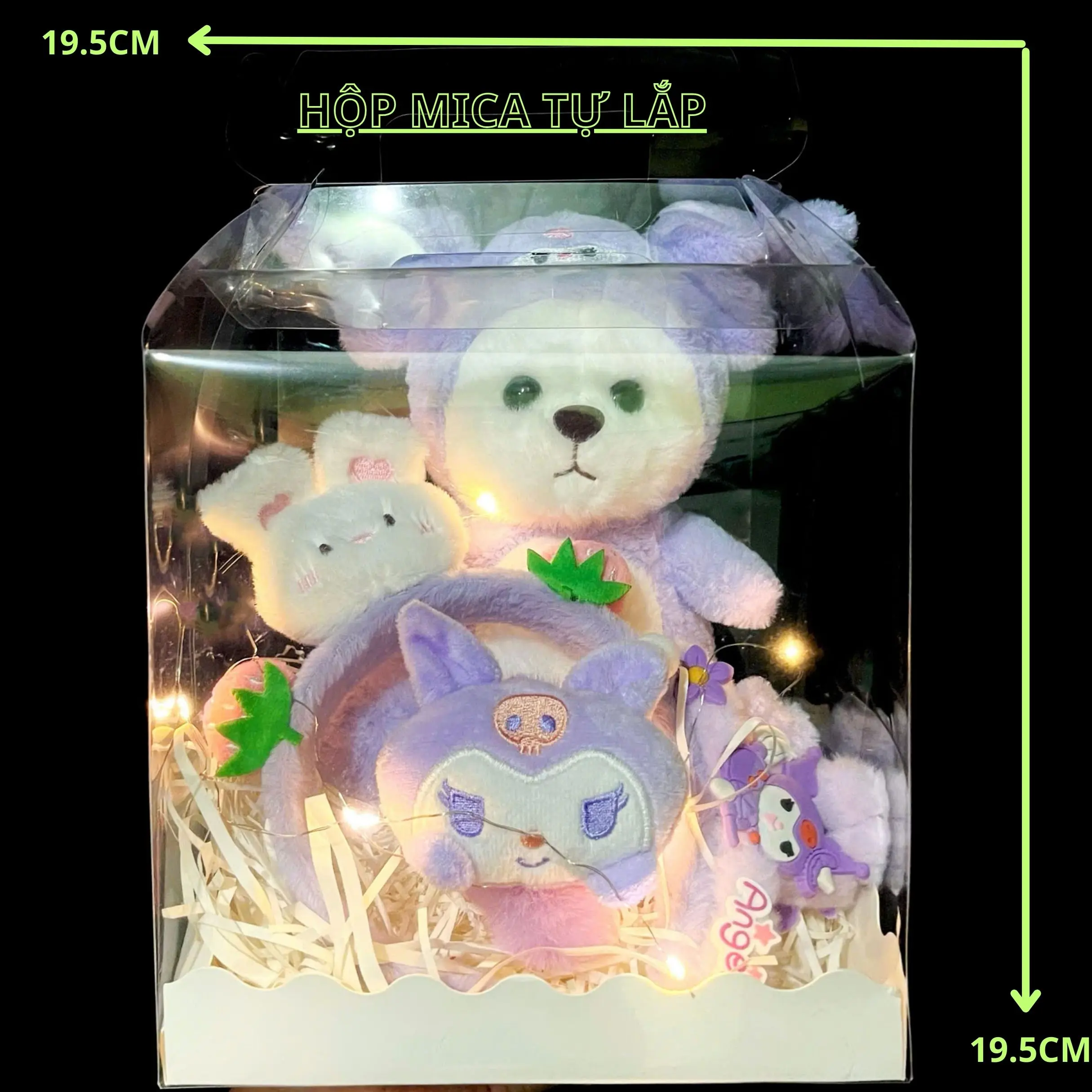 Sét quà tặng, sét quà sinh nhật, tặng người yêu Set Quà Tặng siêu xinh, quà tặng gấu bông capybara, lena