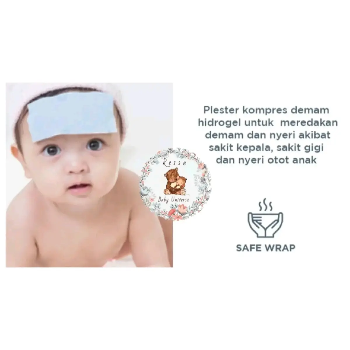 Plester Kompres Serbaguna Berperekat