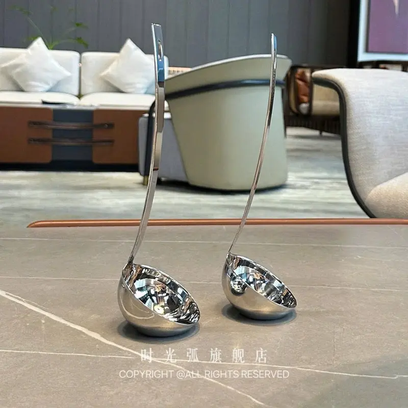 Muôi, Muỗng Canh cán đứng inox 18/10 Chockmen - CKM772 6