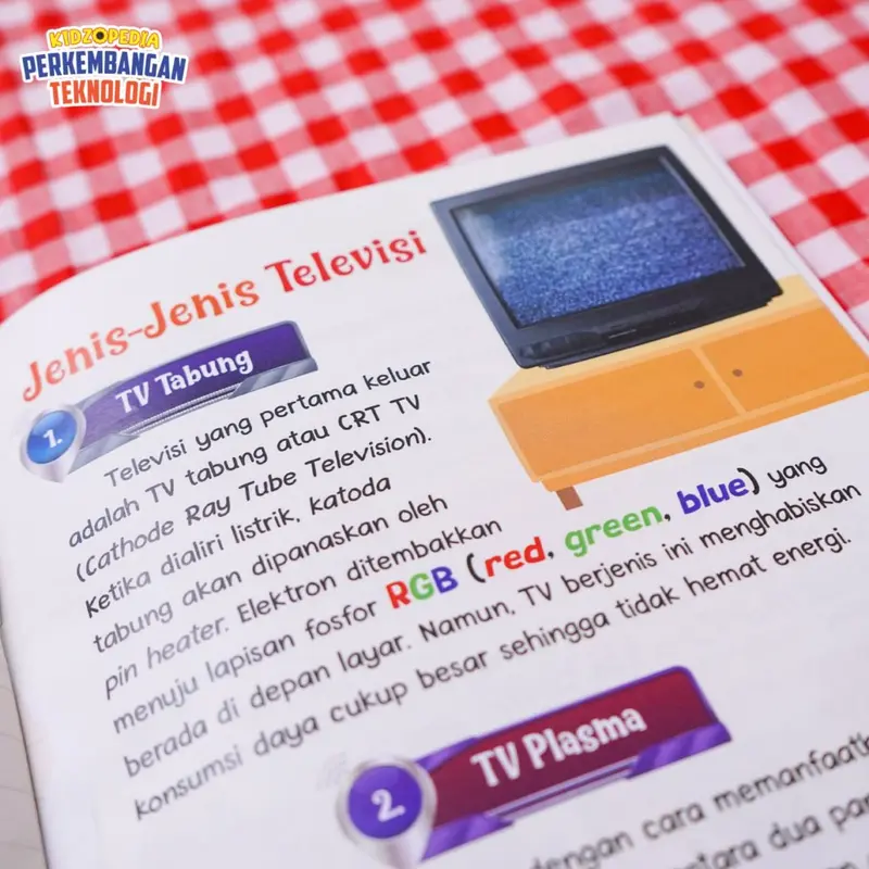 Buku Sains Anak - Kidzopedia Perkembangan Teknologi Books Hardcover 7