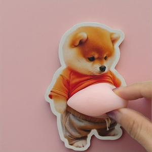 かわいい犬ステッカー 3dデコレーションシール スクラップブッキング＆クラフト用 1/2/5枚セット diyに最適