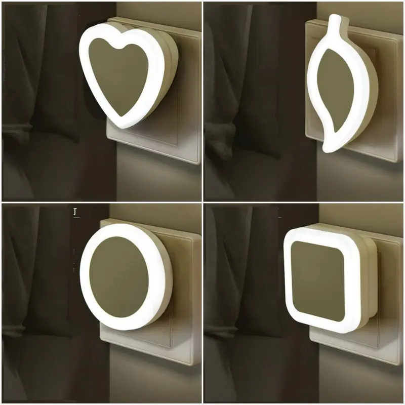 Đèn Ngủ Cảm Biến Ánh Sáng, Tự Động Bật Tắt, Đèn Trang Trí, Đèn Phòng Ngủ denn gut đèn  led den  ledam 3