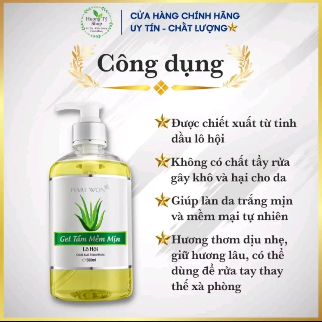 sữa tắm giúp làm sạch và mềm da