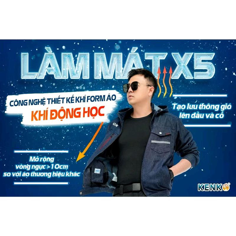 [Áo Lẻ] Điều Hòa Kenko Kaki chính hãng (không bao gồm phụ kiện)! áo  quạt  gió  điều  hoà 8