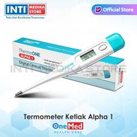 Gambar ONEMED Thermometer Digital ALPHA 1  3  HK Termometer Ketiak kaku Flexy Tip dari Putra Mulia Medika Kota Makassar 4 Tokopedia