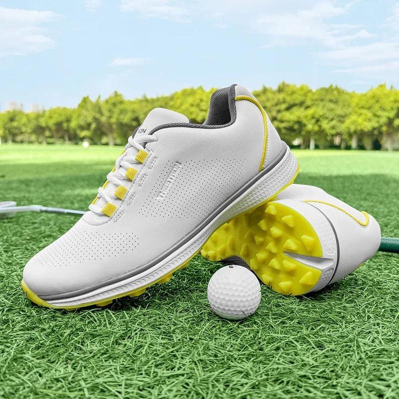 Product Introduction of Waterproof Golf Shoes Men Golf Sneakers Joggging Walking Footwears Male golf Gym Shoes 5