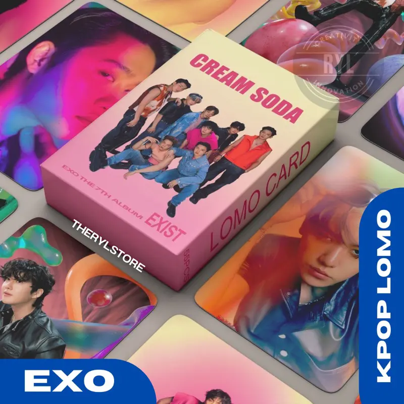 EXO KPOP Lomo Cards [55 pcs/box]