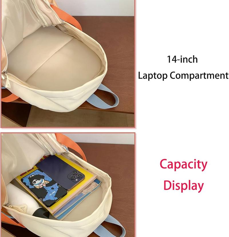 Product Introduction of Women Stylish Cute College Backpack Outdoor Hiking Travel Backpack Daypack with Coin Purse Fits 14 Inch Laptop 7