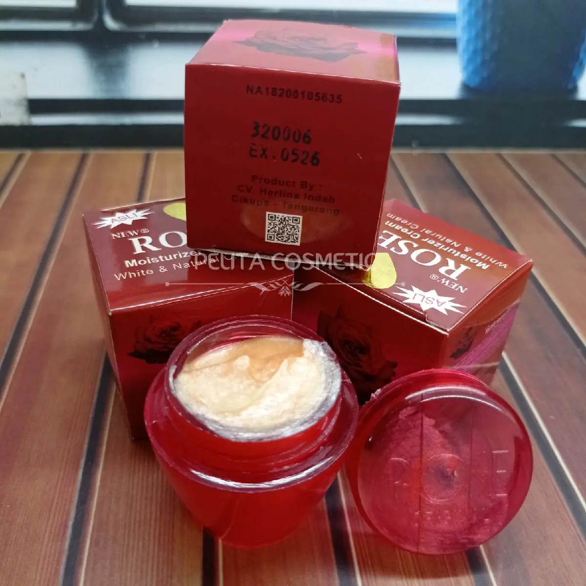 2 pcs Cream Rose BPOM New R 2in1 Pelembab Wajah