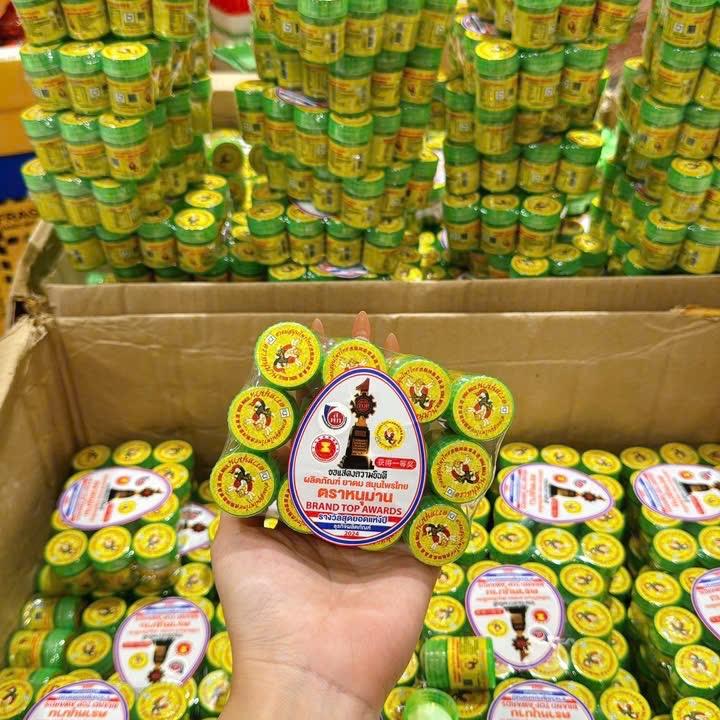 Conbo 2 Hủ Mini 2gram Mùi Nồng Thảo Dược Mùi Đậm Vị Thảo Dược Rất Nồng Thuốc Bắc 6