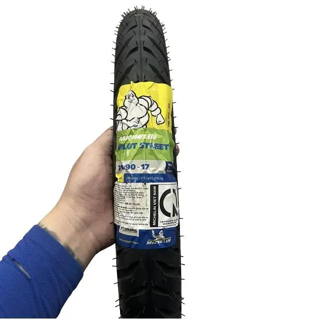 Vỏ Michelin Pilot Street 2 size 80/90-17 gắn được bánh sau các xe số Sonic, Satria, Raider, Wave, Dream, Sirius, Jupiter, Future, Axelo hoặc bánh trước Winner, Exciter 15 Cao Su 0 mới (220058) Phụ Kiện Lốp