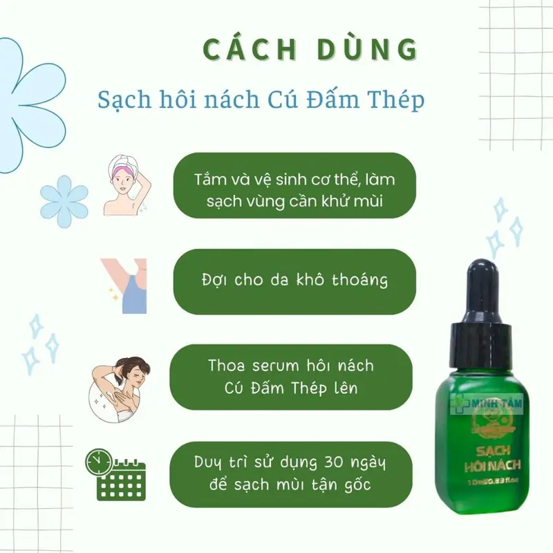 Serum Hôi Nách, Sạch Hôi Chân Cú Đấm Thép ( Phiên Bản Nâng Cấp Đặc Biệt) 5