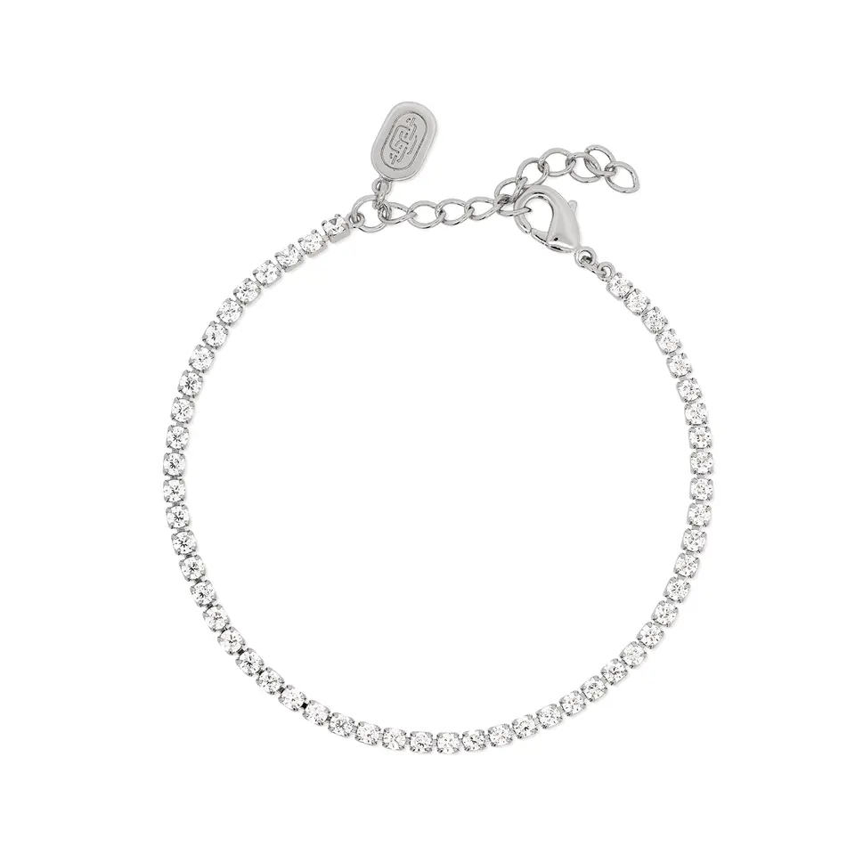 Silver     Tennis Bracelet