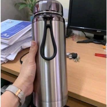 (Xả kho) Bình giữ nhiệt nóng lạnh 1500ml inox 304 cao cấp 8