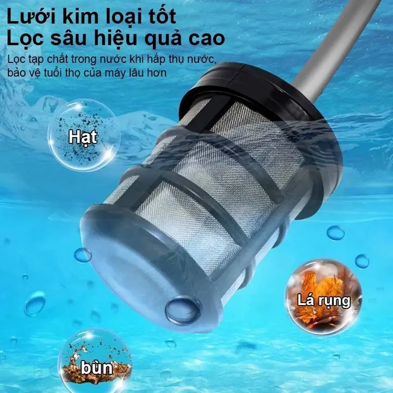 Máy rửa xe cầm tay bằng pin, 2 pin 10 Cell, máy rửa xe dùng cho gia đình có chế độ phun sương tạo bọt tuyết, xịt rửa sân vườn 7