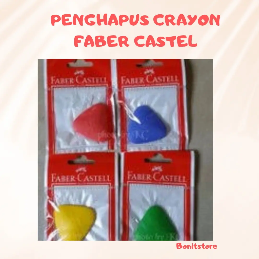 Penghapus Crayon Faber Castel
