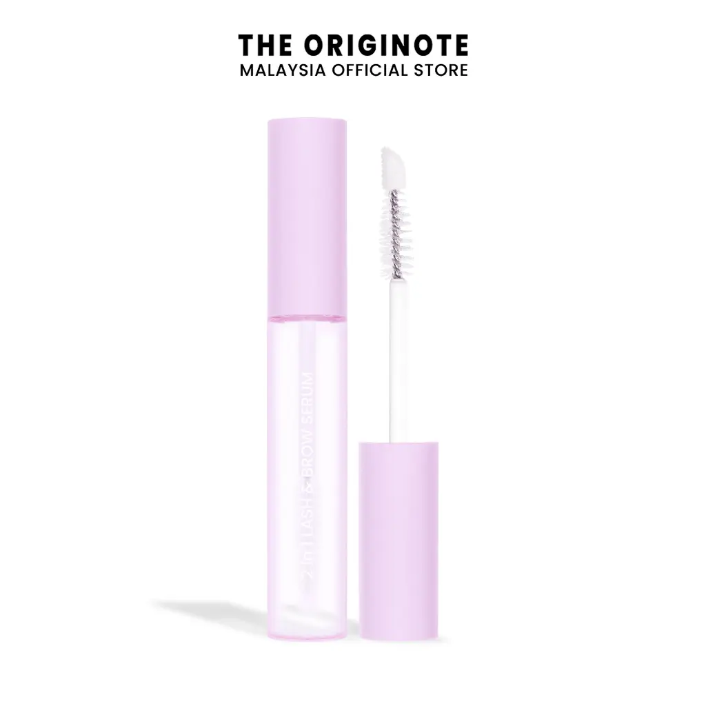 The Originote 2in1 Lash & Brow Serum -  Mascara Makeup Eye Lash Serum Ginseng Keratin Moisture Spoolie Cosmetic