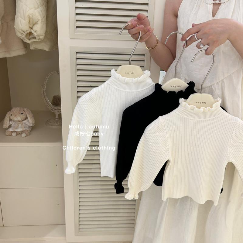 [Tiệm nhà Bống] - áo len tay bồng cổ bèo hàng hãng Tbaby - hàng quảng châu