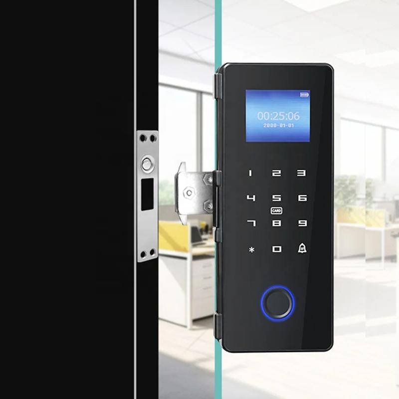 Product Introduction of Khóa vân tay cửa kính G8 tíc hợp màn hình led cài đặt 5