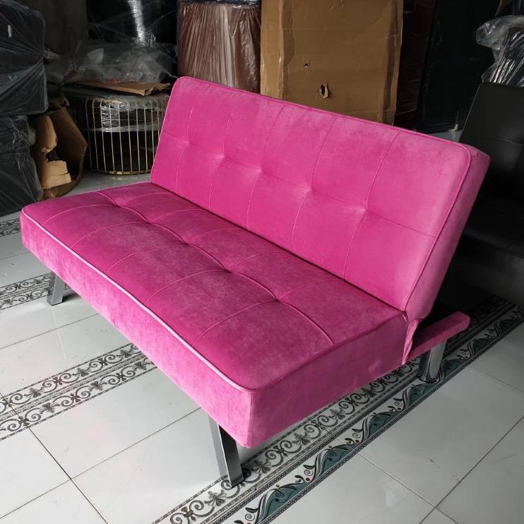 Product Introduction of Ghế Sofa Mini 3 Trong 1 Dài 1m2 [Giao Hàng Miễn Phí] - Sofa Giường Nằm Gấp Gọn Vải Nhung - Nỉ - Da sofa nệm  gấp ghế  sofa combo 12