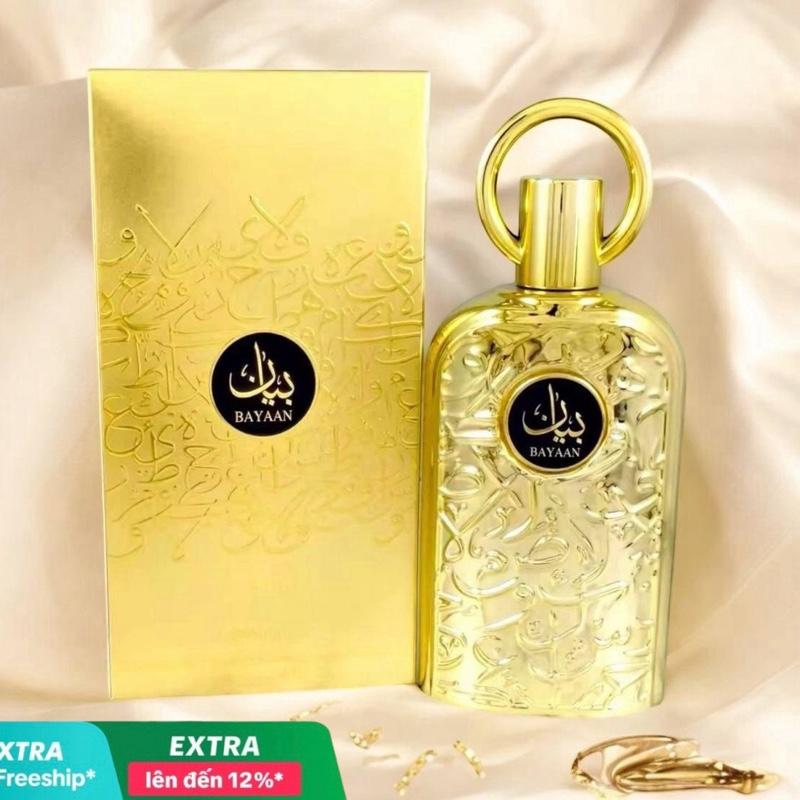  M37 - NƯỚC HOA ĐUBAI BAYAAN VÀNG 100ml Perfume Cosmetic   Tặng Maiden Anna Hồng nhạt 75ml + Maiden Anna Hồng đậm 75ml   
