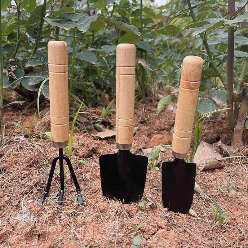 Product Introduction of 【Lowest Price】Garden Tools Three-piece Garden Rake For Planting Vegetables And Flowers Meaty Q9V3 39