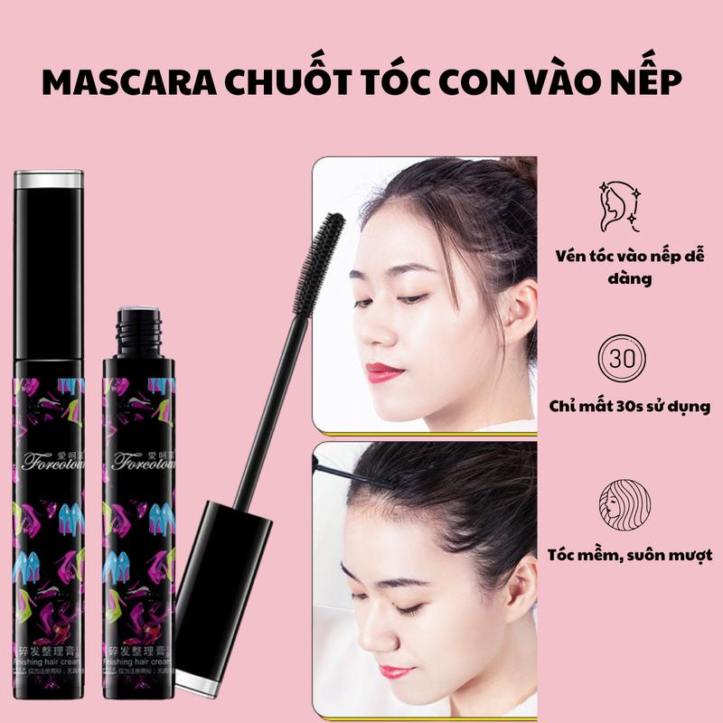 Cây mascara chuốt tóc con vào nếp, gel chải cố định tóc con Ova 13ml. Nữ