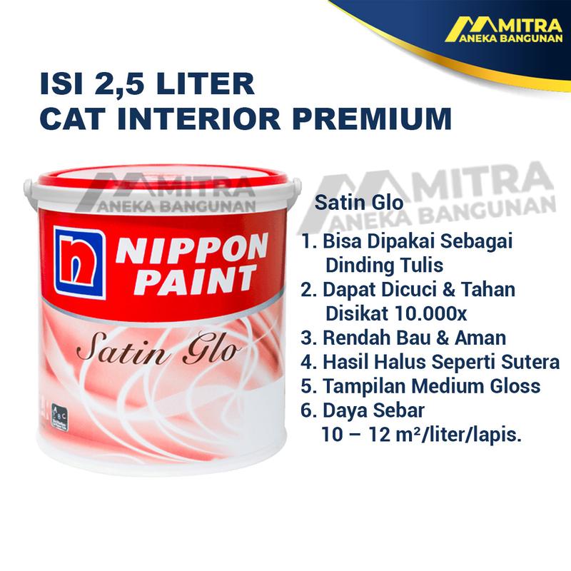 CAT TEMBOK EKSTERIOR INTERIOR NIPPON PAINT WARNA SWEET ESCAPADE