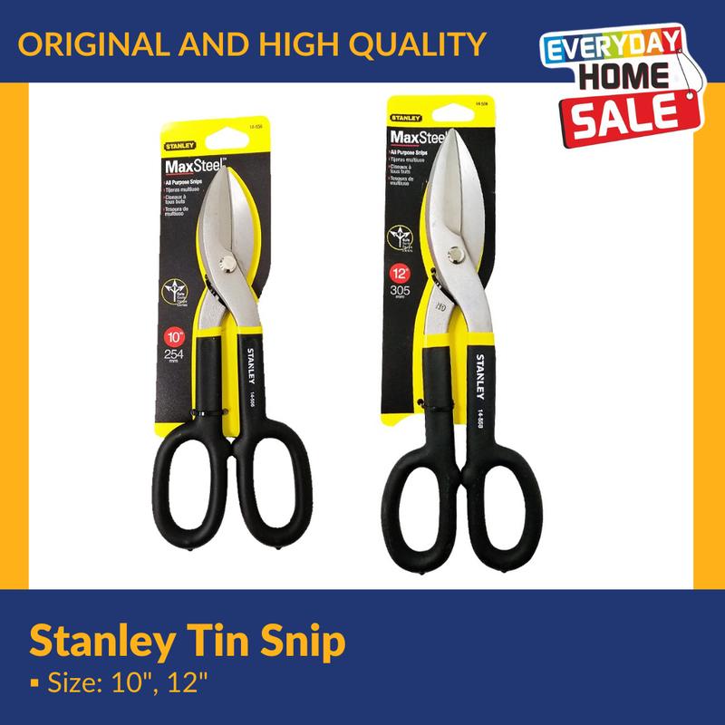 Stanley Tin Snip MaxSteel All-purpose Snips 10