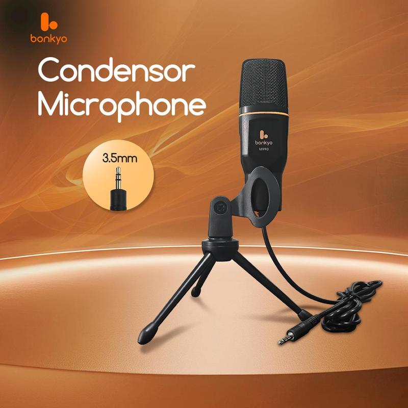 Bonkyo Mikrofon Kondenser M990/M100 5V Stand Mic kondenser M990 Shop  Tokopedia