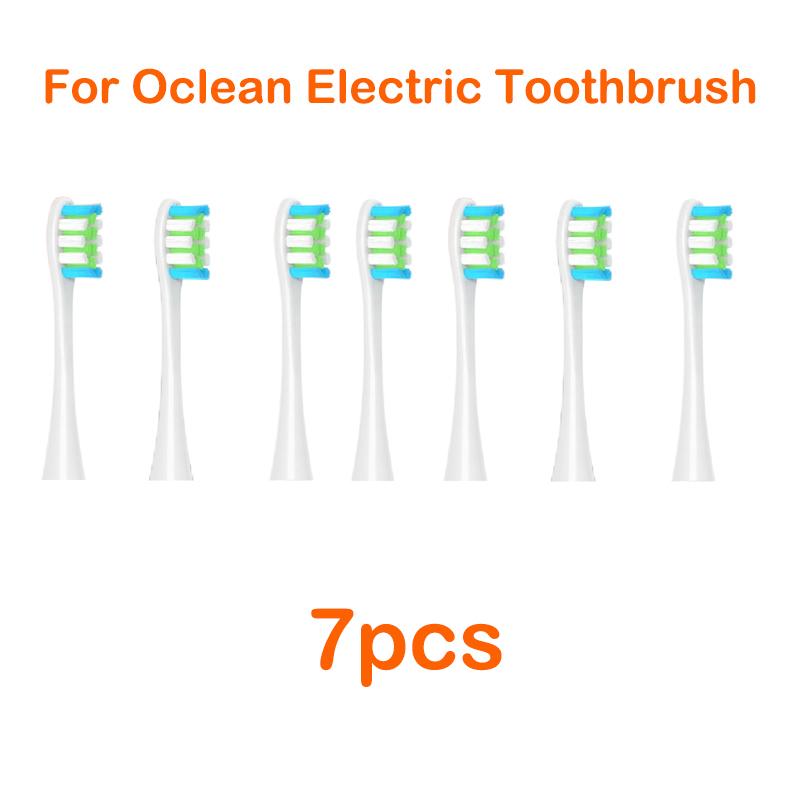 Product Introduction of Sonic Toothbrush Vacuum Bristle 2/7pcs Replacement Heads For Oclean Flow/X/ X PRO/ Z1/ F1/ One/ Air 2 /SE Brush Head Soft DuPont Comfort Cleanser 13