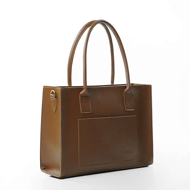 Túi Xách Nữ Da Công sở Đeo vai Đeo chéo NINA Tote Bag Jimmi Hình chữ nhật đựng Laptop 13-15in tài liệu A4 dành cho Văn phòng Giáo viên Sinh viên 4