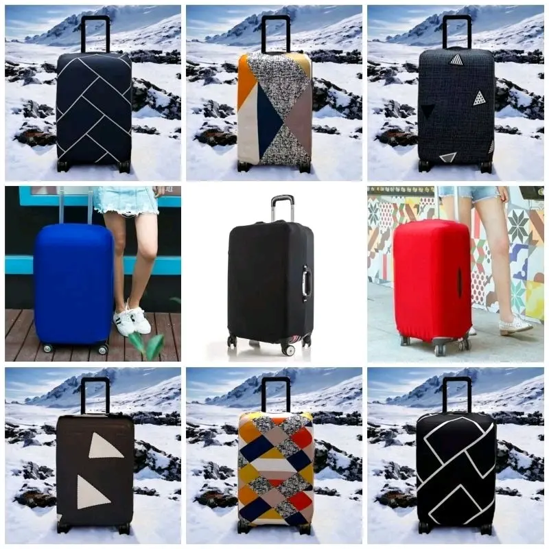 Elastis Luggage Cover / Sarung Pelindung Koper / Anti Kotor / Cover Koper Modern
