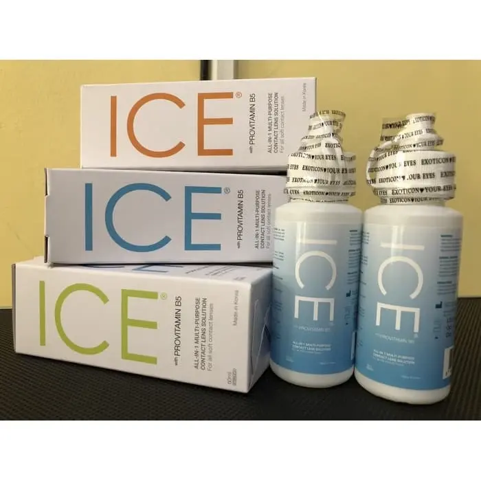 Cairan soflens ICE new murah cairan kontak lens Serbaguna 0