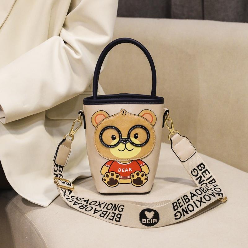 North bag túi nữ đa năng túi bucket túi xách dễ thương phong cách nước ngoài túi đeo vai nhỏ tươi mát túi Messenger