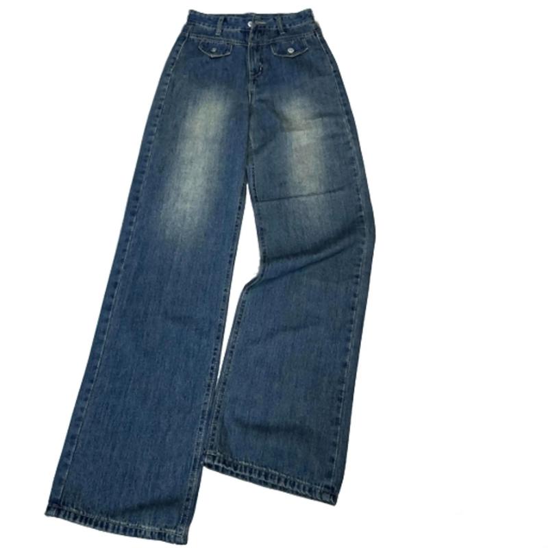  Quần Suông Túi Kiểu Không Giãn Dài 113 Cm Cho Khách Trên M65 SC18 Jean Menswear Pants Có Túi 