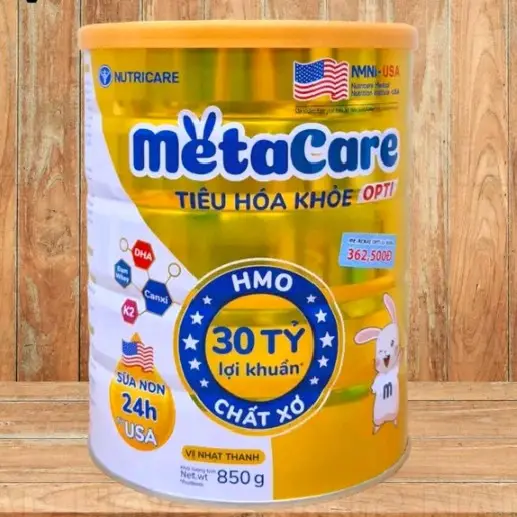 Sữa Nutricare MetaCare Opti lon 800g đủ số 0