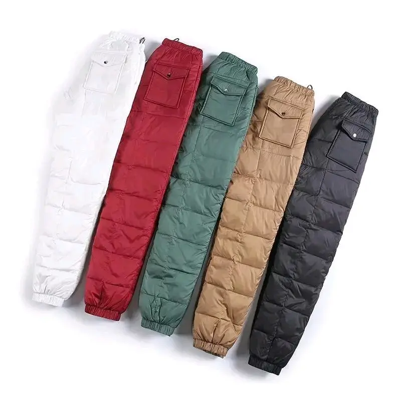 Celana Winter Wanita/Celana Tebal/Celana Waterproof Slim-fitting Nyaman Panjang Santai