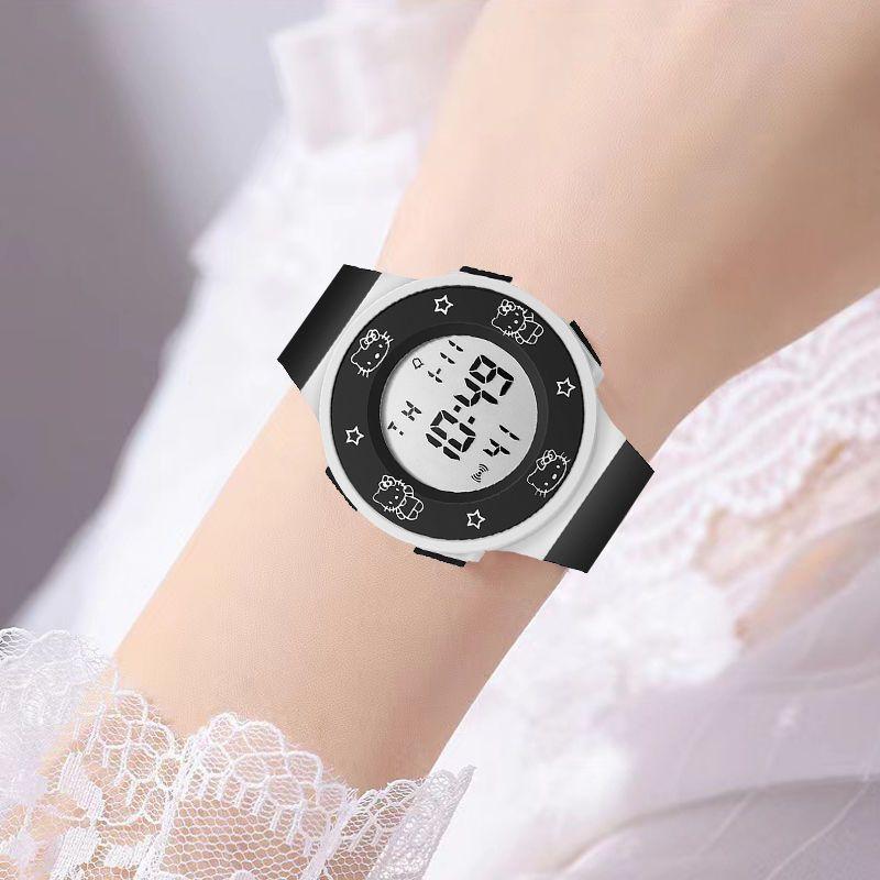 Product Introduction of Đồng Hồ Hello Kitty, Phong Cách Sinh Viên Mới Nhất, Thiết Kế Hoạt Hình Kitty Dễ Thương Và Dễ Phối Đồ Quà Tặng Sinh Nhật Nữ Tính, Năm 2025, 4372 Nhận xét Tích Cực 6