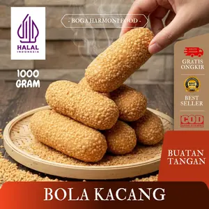 Bola Kacang 1kg  buatan tangan yang sangat lezat, Kue Manco