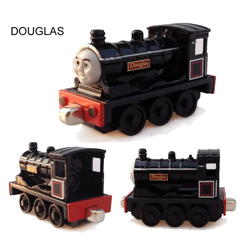 Mainan Kereta Api Mini, Thomas dan Kawan Nombor 10 Lokomotif Douglas ...