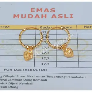 anting 24 2grm 375 ada nota bisa dijual Terlaris Bisa COD