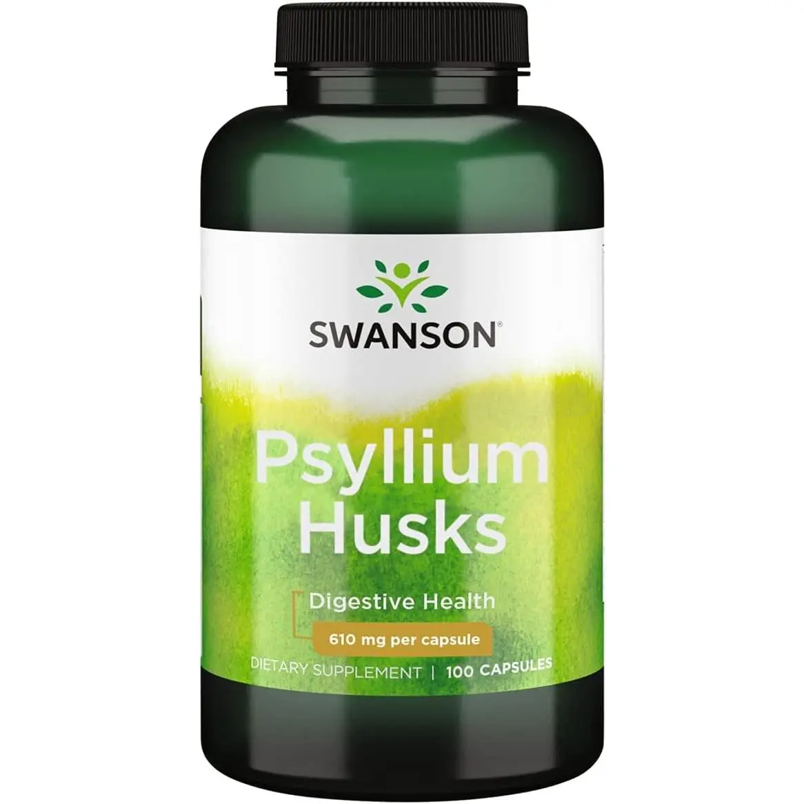 Swanson Psyllium Husks 610 mg 100 Capsules