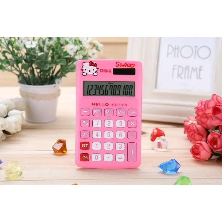 Kalkulator Karakter Mini Calculator Lucu Helloy Kitty Doraemon 2