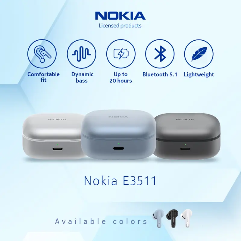 Nokia E3511 ANC True Wireless Earphones TWS Low Latency HD 0