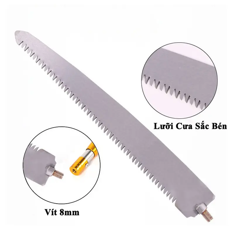 Đầu Cưa Tỉa Cành, Hái Quả Trên Cao Đa Năng 7