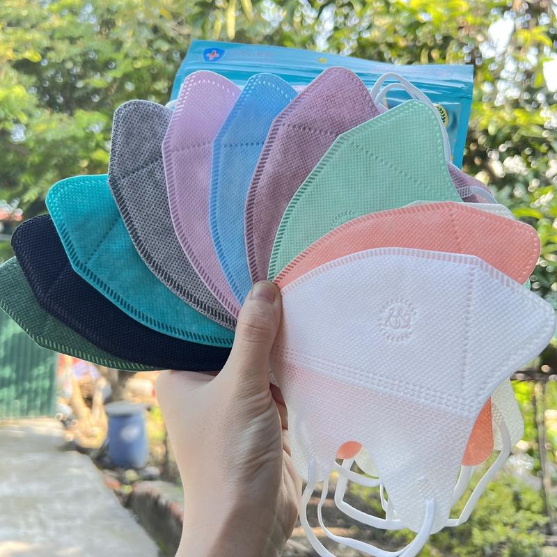 COMBO| 200C Khẩu Trang 5D người lớn Duy Quân 3 lớp dùng 1 lần kháng giọt bắn